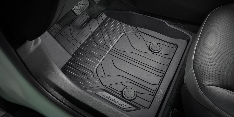 Tapetes de vinil rígido 1ra y 2da fila tu SUV Chevrolet Trax 2025, deportiva y urbana