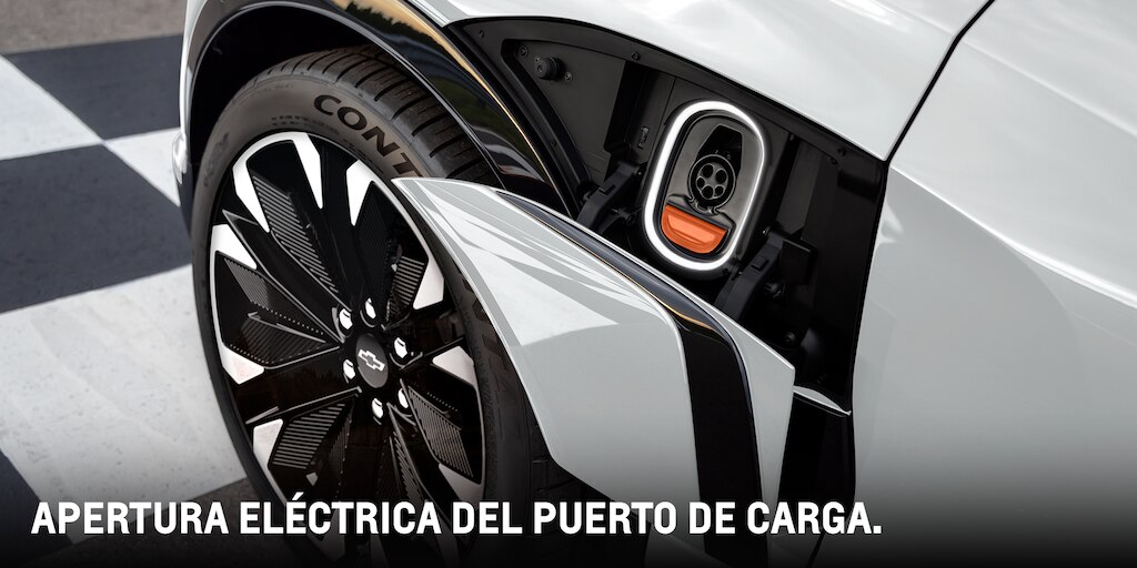 Nueva Chevrolet Blazer EV con apertura eléctrica del puerto de carga