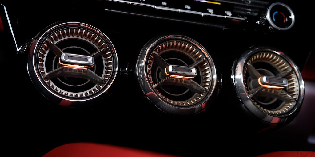 Ventilas esculpidas que semejan turbinas para Chevrolet Blazer EV