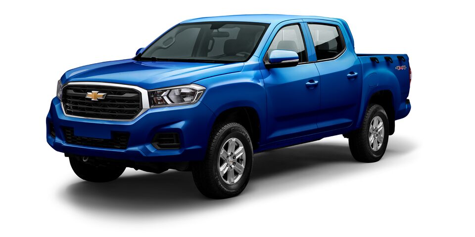 Pickup 4 cilindros azul lunar
