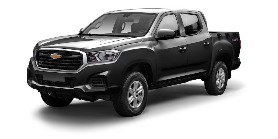 Camioneta pickup negro onix